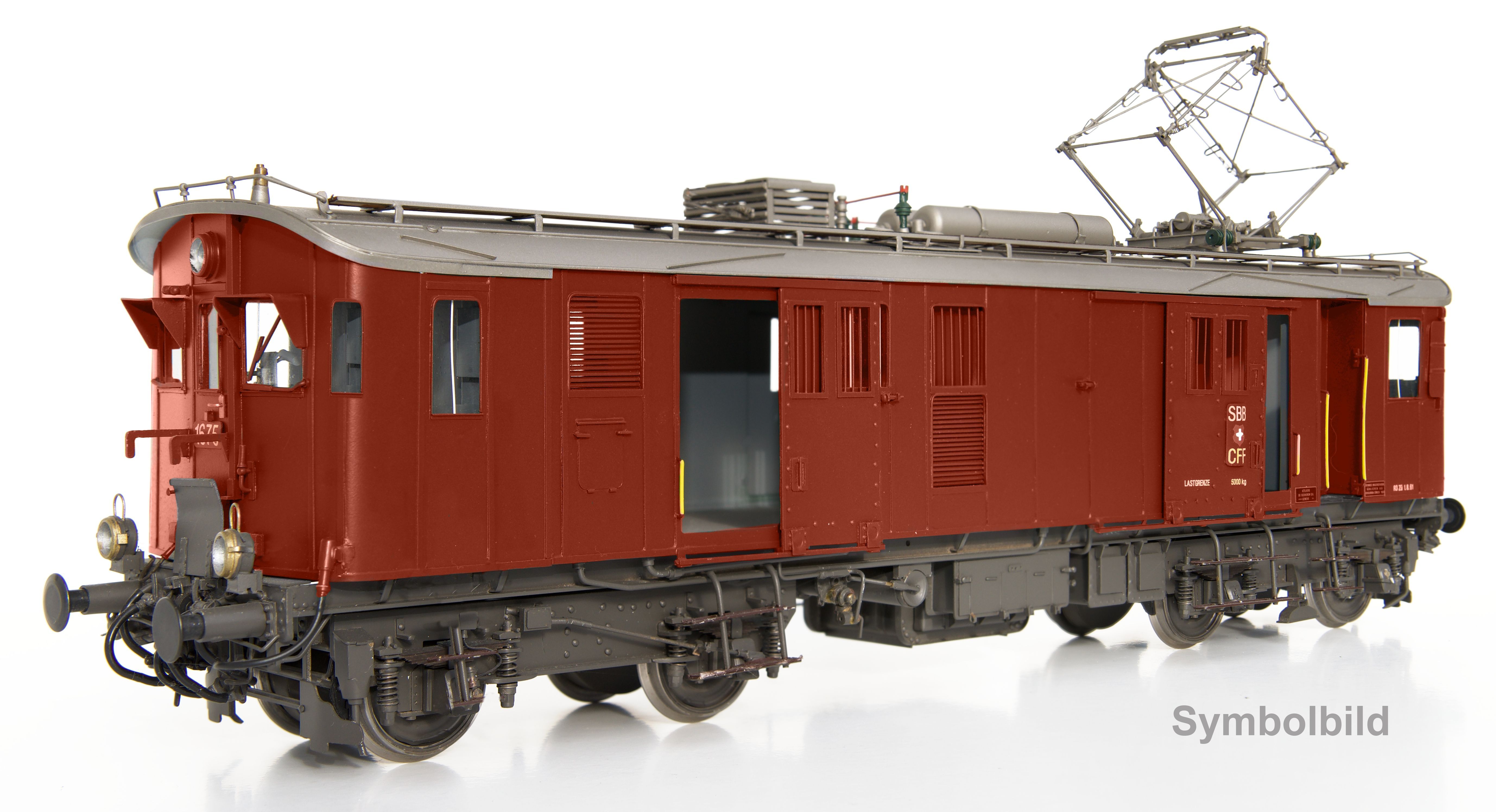 rot-braun	, R2 Yv 11.4.63, 1 Stromabnehmer